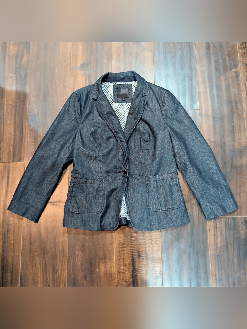 The Limited•Vintage Denim Blazer